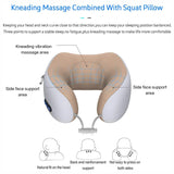 Multifunctional Portable U Shaped Electric Neck Massager Pillow  Shoulder Cervical Outdoor Home Car Relaxing Massager