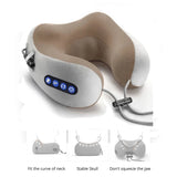 Multifunctional Portable U Shaped Electric Neck Massager Pillow  Shoulder Cervical Outdoor Home Car Relaxing Massager