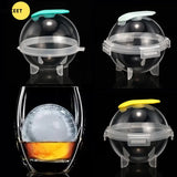 Large Ice Mould 5CM Whiskey Round Ball Ice Making Mold Home DIY Ice Cream Maker Whiskey Ice Tray for Bar Home Kitchen Gadget