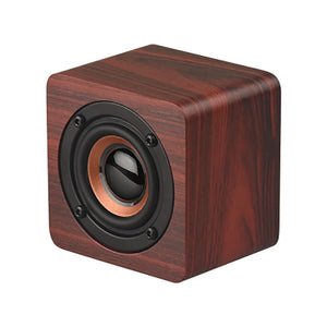 Bluetooth Speakers Wooden Small Portable	Wireless	Speaker	Sound Bar High Quality Outdoor Music Player Subwoofer