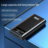 200000mAh 120W Power Bank Super Fast Charging Ultra-High Capacity Digital Display External Battery PowerBank For iPhone Xiaomi