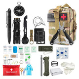 Survival First Aid Kit Survival Full Set Molle Outdoor Gear Emergency Kits Trauma Bag Camping Hiking IFAK Adventures Bag