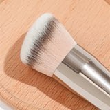 Makeup Foundation Soft Brush Angled Seamless Finish Synthetic Liquid Cream Cosmetics Contour Brush Beauty Tools