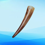 Head Accupressure Massager Hair Brush Cleaner Tool Comb Scalp Ox Horn Miss Guasha Shampoo