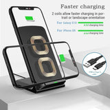 Wireless Charger Fast support for Samsung S24 S23 S22 21 Ultra Quick Charging Stand For iPhone 16 15 14 13 12Pro Max Xiaomi 14