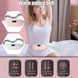 Portable Menstrual Heating Pad Warm Waist Belt Period Menstrual Relieving Belt Pad Cramp Massager Dysmenorrhea Heating N8n1