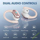 BX30 Bluetooth Headphones Wireless Earbuds Bluetooth 5.3 Earphones with LED Display Noise Cancelling Waterproof Over Ear Buds