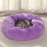 Dog Bed Super Soft Washable Long Plush Pet Kennel Deep Sleep Dog House Velvet Mats Sofa Pet Cat Bed For Dog Basket