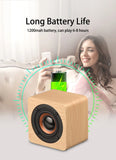 Bluetooth Speakers Wooden Small Portable	Wireless	Speaker	Sound Bar High Quality Outdoor Music Player Subwoofer