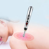 Electric Acupuncture Point Massage Pen Meridian Energy Massage Pen Pain Relief Therapy Back Neck Face Beauty Roller