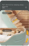 Dog kennel for all seasons Cool kennel  bed Large dog golden hair removable and washable pet  mat cat kennel mat dog beds