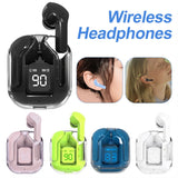 Wireless Headset Binaural Small In Ear Buds With ENC Noise Cancellation & LED Digital Display Sport Earbuds For Phones