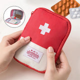 Mini Portable Medicine Bag Travel First Aid Kit Medicine Bag Storage Bag Survival Kit Medicine Box Outdoor Emergency Camping