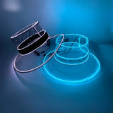 New Style Light Up Cap Novelty Gift LED Neon Fisherman Hat Glowing Luminous Dance Party Hat Christmas Halloween Party Supplies