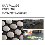 New Far Infrared Heating Pad Natural Jade Tourmaline Accupressure Mat Electric Stone Heating Mattress Therapy Massage Sofa Pad