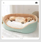 Dog kennel for all seasons Cool kennel  bed Large dog golden hair removable and washable pet  mat cat kennel mat dog beds