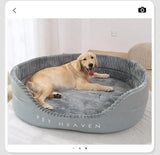 Dog kennel for all seasons Cool kennel  bed Large dog golden hair removable and washable pet  mat cat kennel mat dog beds