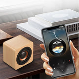 Bluetooth Speakers Wooden Small Portable	Wireless	Speaker	Sound Bar High Quality Outdoor Music Player Subwoofer