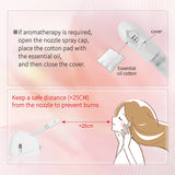 Facial Sprayer Heating Hot Fog Steamer Skin Care Moisturizing Beauty Pore Cleaner Aroma Herbal Steaming Humidifier SPA Machine