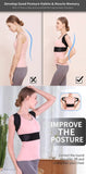 Hot Prevent Hunchback Invisible Sitting Posture Corrector Belt Posture Corrector Back Support Brace To Correct Bad Posture Belt