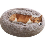 JOLLYVOGUE Human Dog Bed for Adults and Pets, Ultra-Soft Plush Giant Dog Bed with Egg Crate Foam, Non-Slip Base