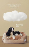 Dog Bed dog house Sofa Kennel Soft Fleece Non-Slip Bottom Beds Washable Bite-Resistant Big Dog Beds Medium Sized Cushion