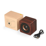 Bluetooth Speakers Wooden Small Portable	Wireless	Speaker	Sound Bar High Quality Outdoor Music Player Subwoofer