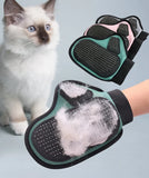 Cat Hair Glove Pet Grooming Glove Hair Removal Brush Cat Dog Fur Hair Grooming Glove Pet accessories bathing Combs Pets Supplies