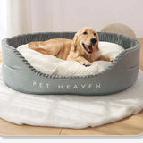 Autumn Winter Dog Bed Removable Washable Kennel Pet Large Sofa Plus Velvet Thick Deep Sleep Cushion Puppy Mat Dog Accessories