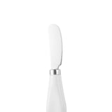 Butter Knife, Cheese Knife Stainless Steel Cheese Spreader with Porcelain Handle for Home Kitchen Gadget