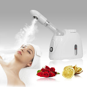 Facial Sprayer Heating Hot Fog Steamer Skin Care Moisturizing Beauty Pore Cleaner Aroma Herbal Steaming Humidifier SPA Machine