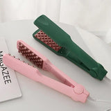 Professional Volumizing Hair Iron Ceramic 3D Grid Hair Crimper Curling Iron Corn Perm Splint Flat Iron Hair Styling Tools