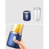 New Portable Blender 400Ml Electric Juicer Lemon Orange Fruit Squeezer Wireless Rechargable 21000Rpm Mixer