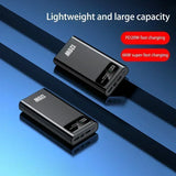 200000mAh 120W Power Bank Super Fast Charging Ultra-High Capacity Digital Display External Battery PowerBank For iPhone Xiaomi