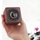 Bluetooth Speakers Wooden Small Portable	Wireless	Speaker	Sound Bar High Quality Outdoor Music Player Subwoofer