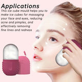 Facial Ice Cube Mold Silicone Skin Care Beauty Lifting Contouring Tools Ice Globe Balls Face Massage Skin Care Tool