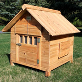 Natural wood dog house Indoor and outdoor universal cat house Pet