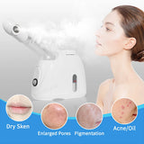 Facial Sprayer Heating Hot Fog Steamer Skin Care Moisturizing Beauty Pore Cleaner Aroma Herbal Steaming Humidifier SPA Machine