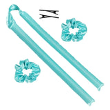 Lazy Heatless Curling Rod Headband No Heat Silk Curls Ribbon Hair Rollers Sleeping Soft Hair Curlers Foam Rod Hair Styling Tools