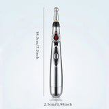 Electric Acupuncture Point Massage Pen Meridian Energy Massage Pen Pain Relief Therapy Back Neck Face Beauty Roller