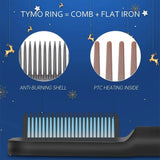 Hot Sale Mini Hair Straightener Hot Comb Customized Hair Styling Tools Hair Brush Straightener Comb Hot Sale Mini Hair Straighte